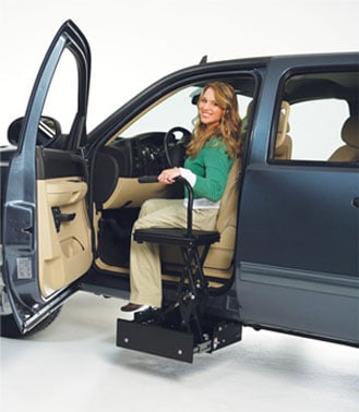 The best assistive device for wheelchair to car seat transfer?